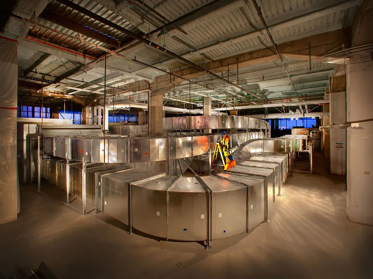 DMV Remodel, Sacramento, CA. Airco Mechanical | photograph by Ed Asmus