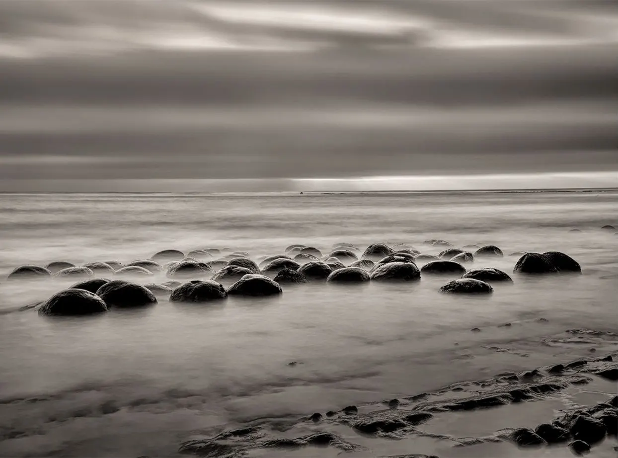 Bowling Ball Beach, California | photograph by Ed Asmus