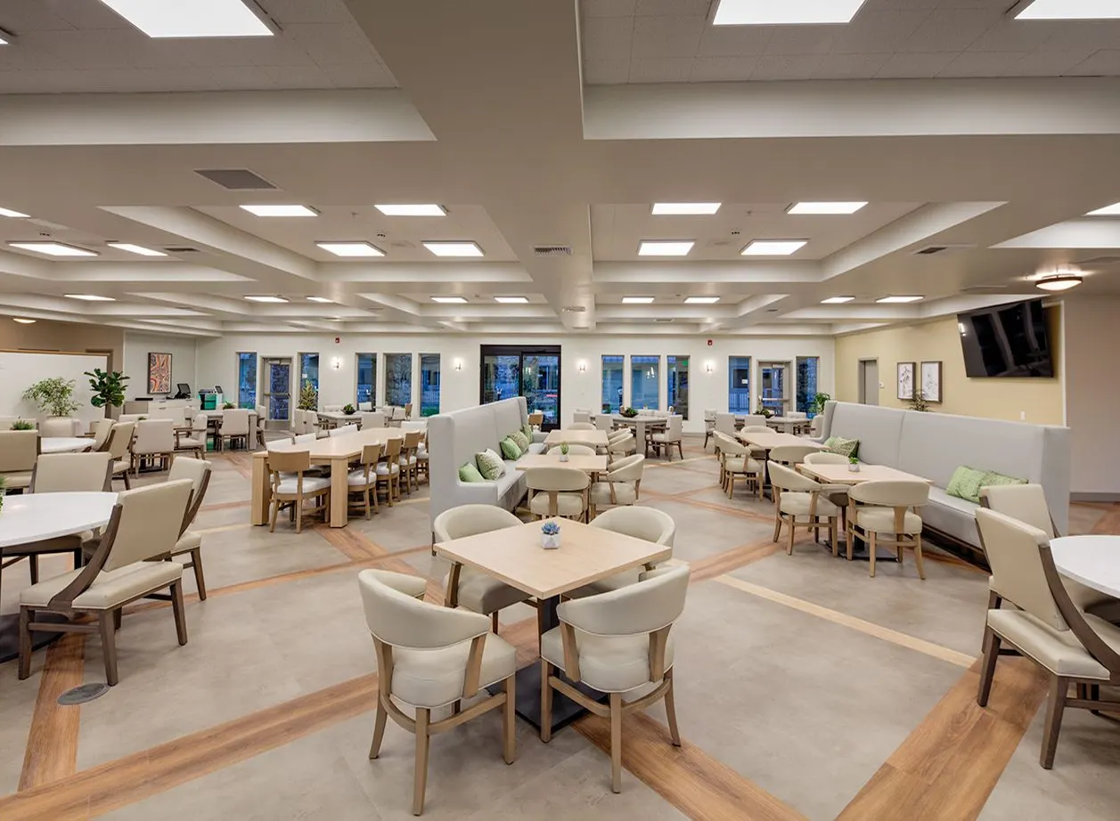 HearthStone Lodge, Senior Residence at Auburn, CA. JKAE Architects, Jackson Construction | photograph by Ed Asmus