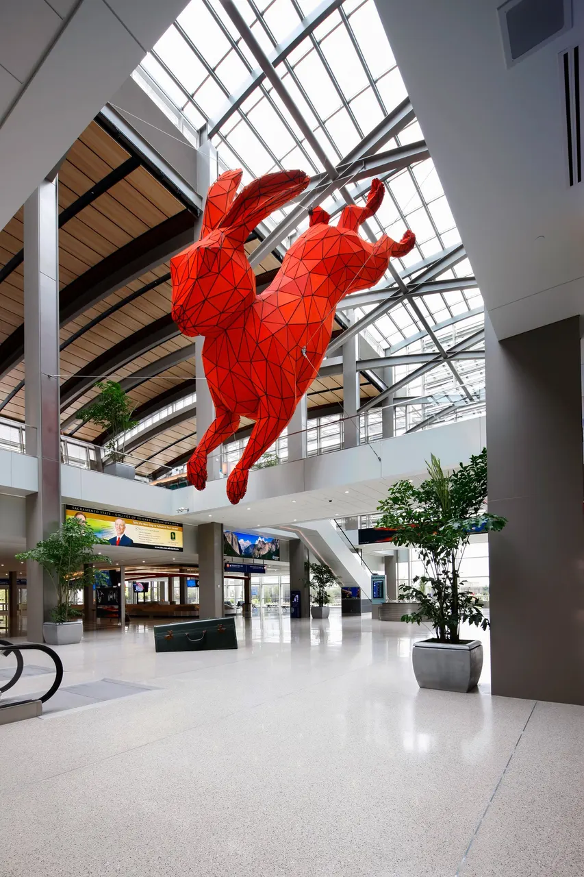Sacramento International Airport, Sacramento, CA | photograph by Ed Asmus
