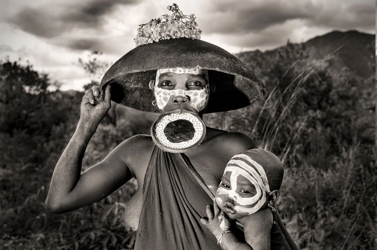 The Surma Tribe, Omo Valley, Eithopia | photograph by Ed Asmus