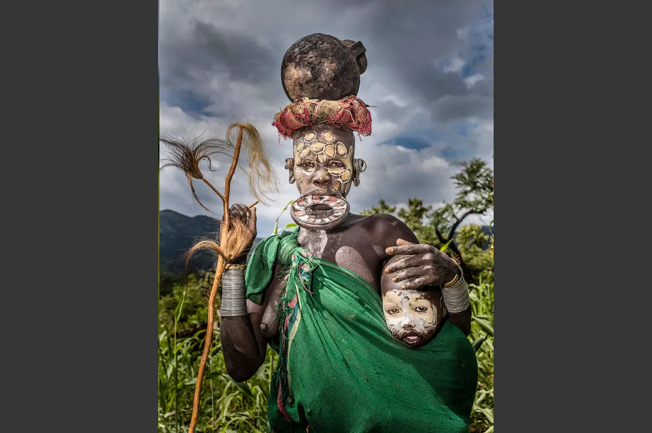 The Surma Tribe, Omo Valley, Eithopia | photograph by Ed Asmus
