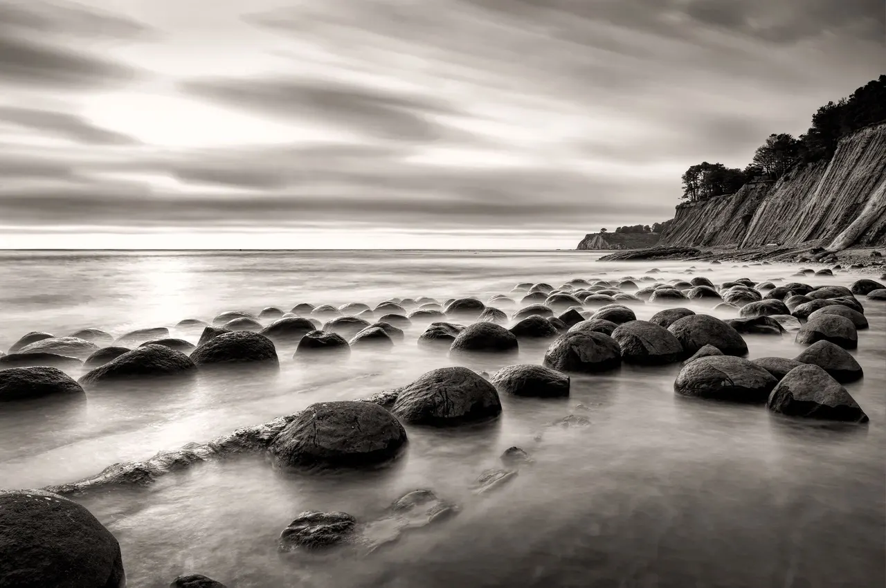Bowling Ball Beach, California | photograph by Ed Asmus