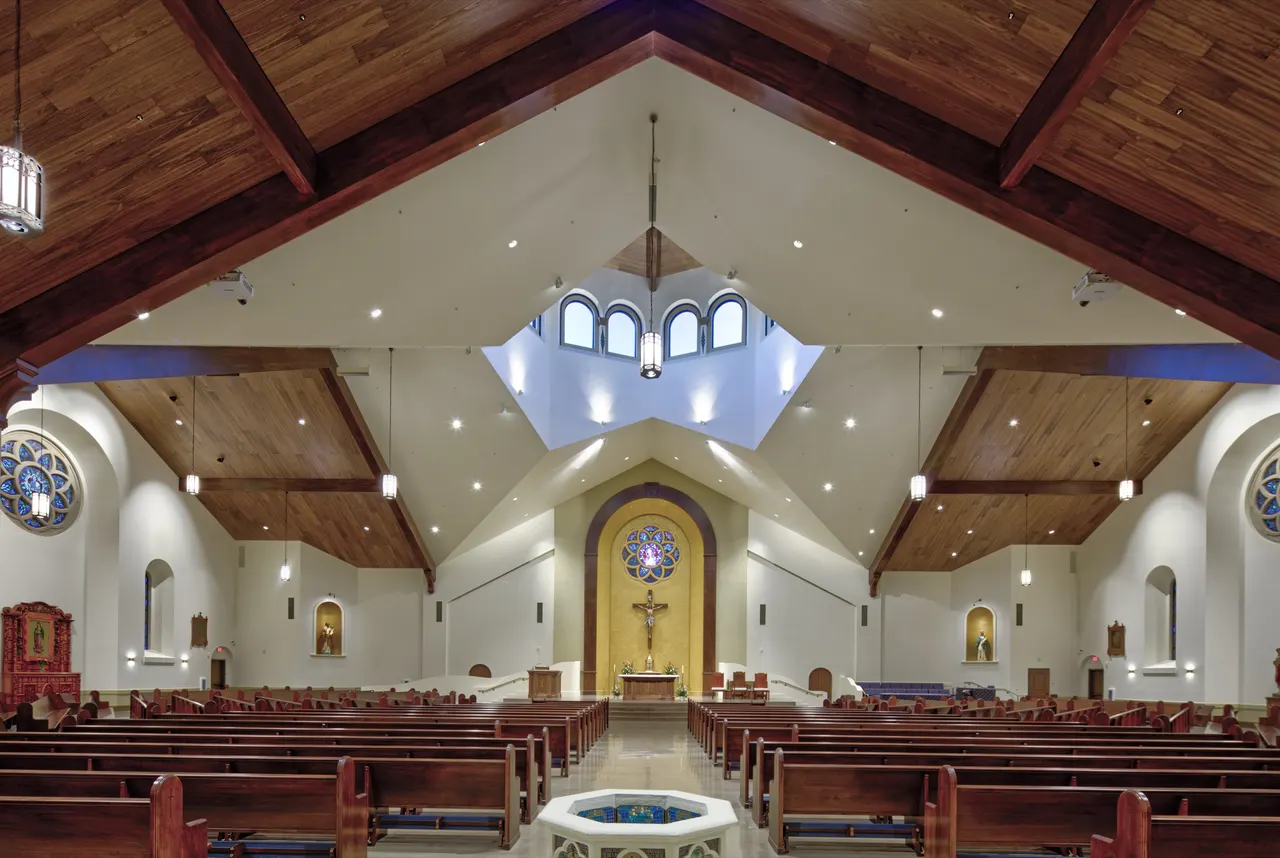 Holy Rosary Church, Woodland, CA | photograph by Ed Asmus