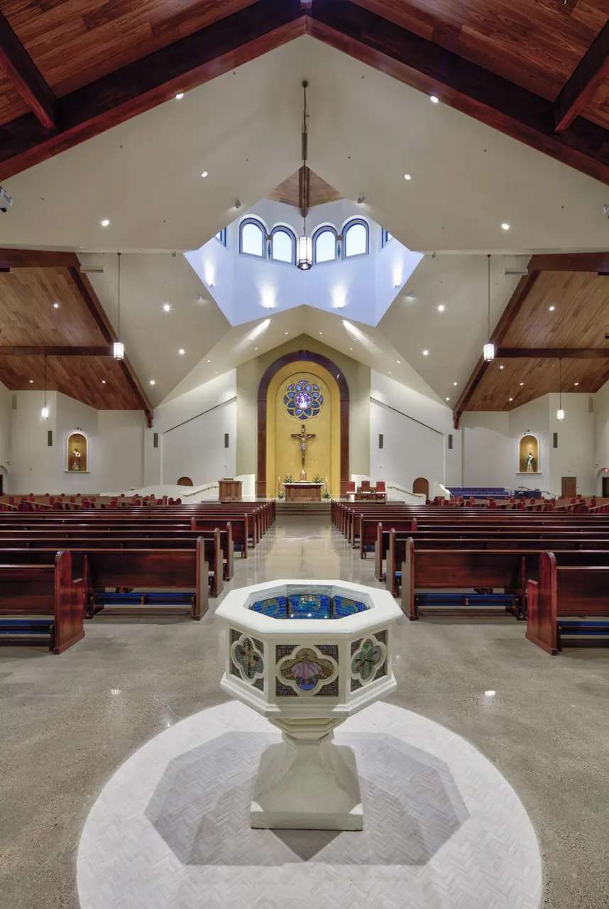 Holy Rosary Church, Woodland, CA | photograph by Ed Asmus