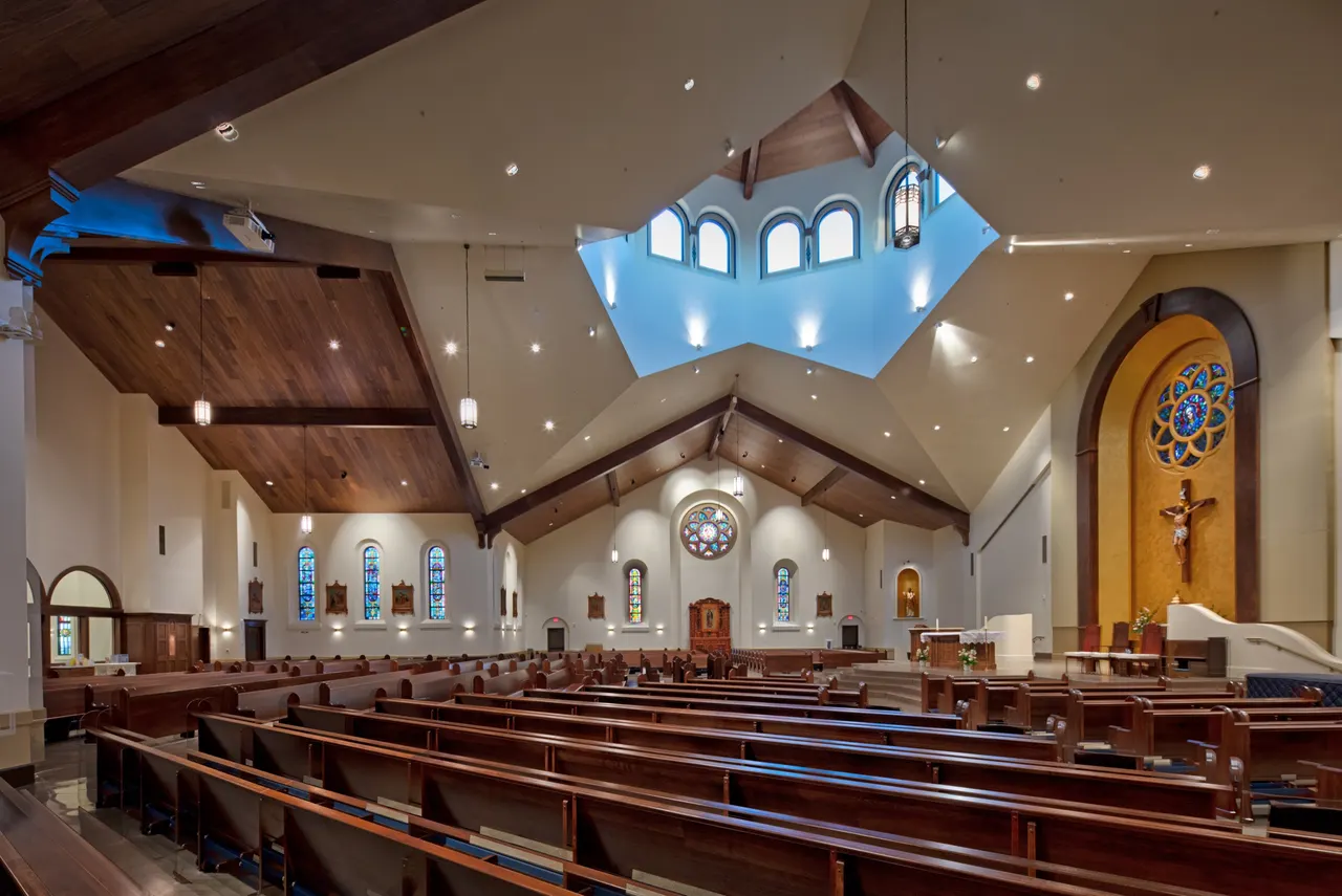 Holy Rosary Church, Woodland, CA | photograph by Ed Asmus