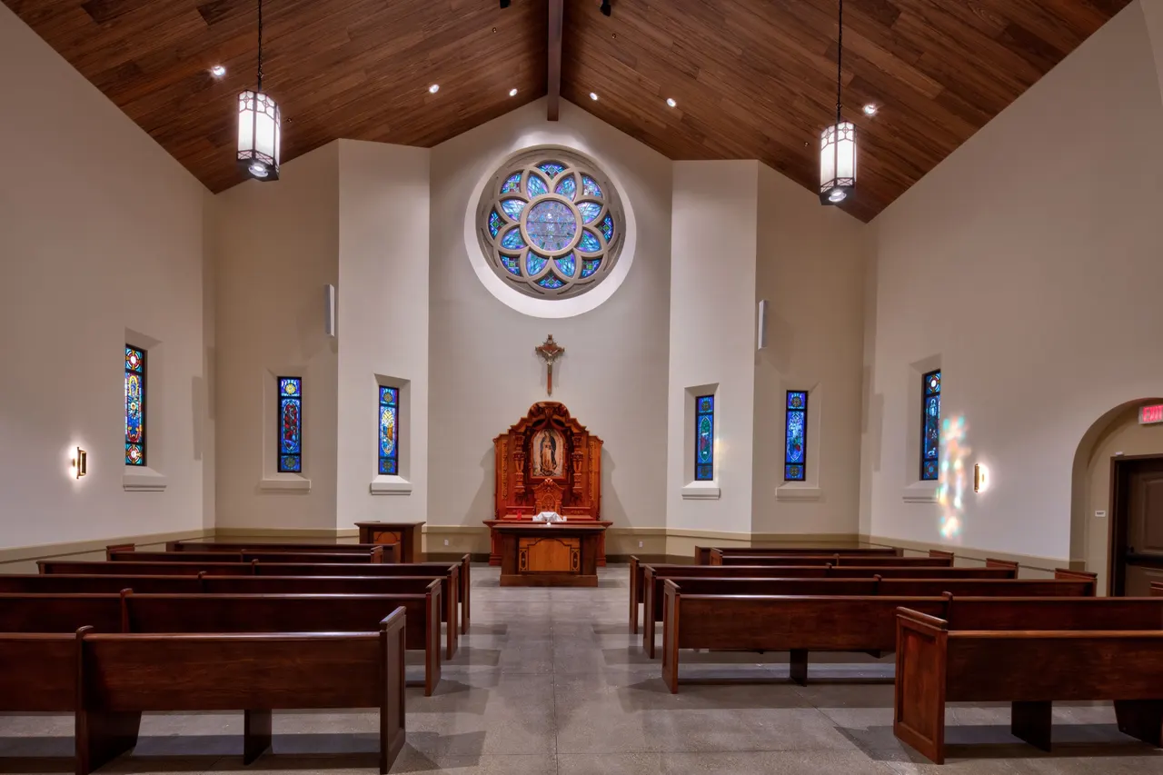 Holy Rosary Church, Woodland, CA | photograph by Ed Asmus