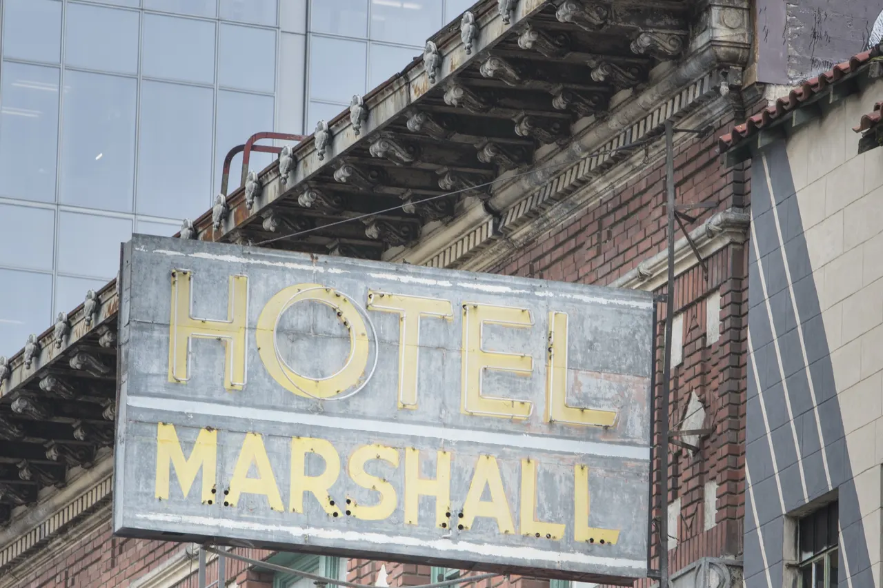 The Marshall Hotel, Sacramento, CA | photograph by Ed Asmus