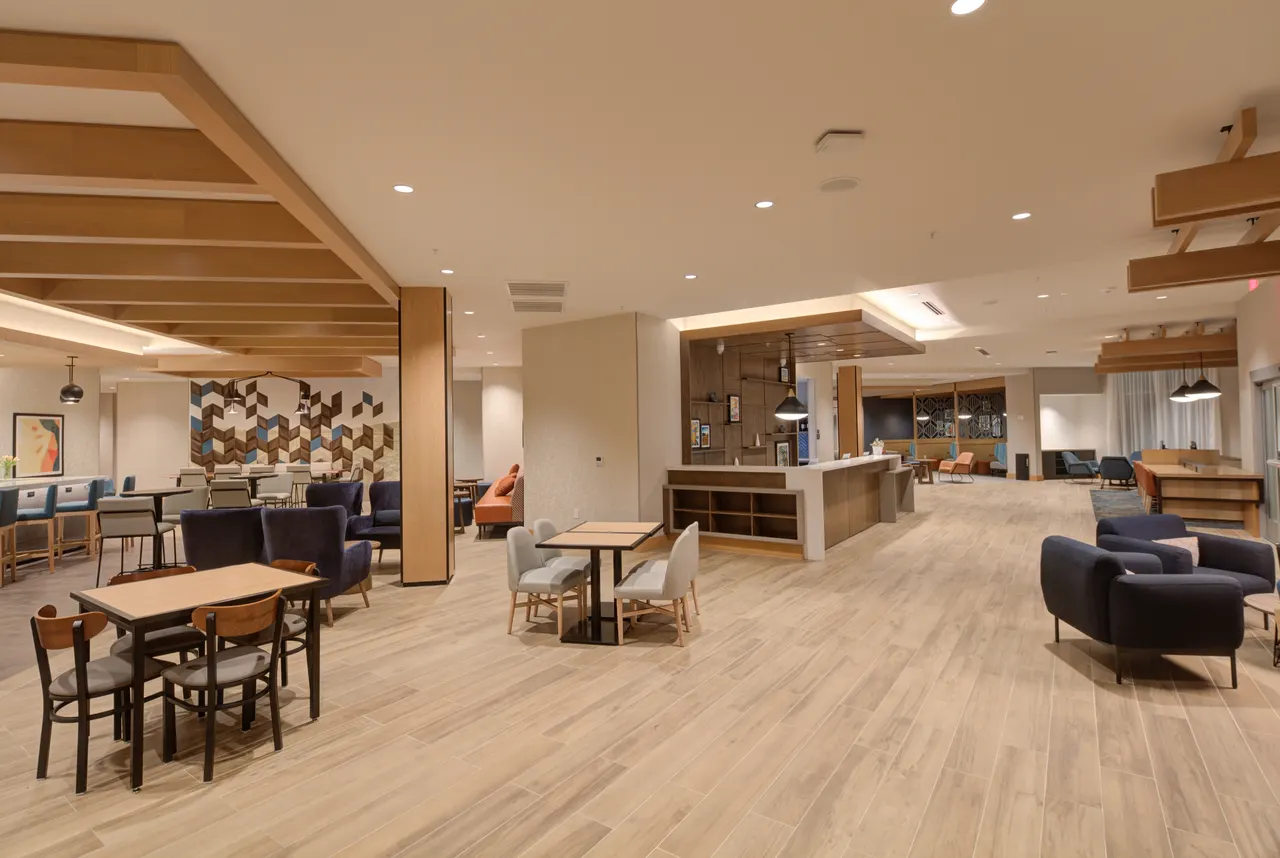 Hyatt House Sacramento Airport, Sacramento, CA.  HRGA Architects | photograph by Ed Asmus