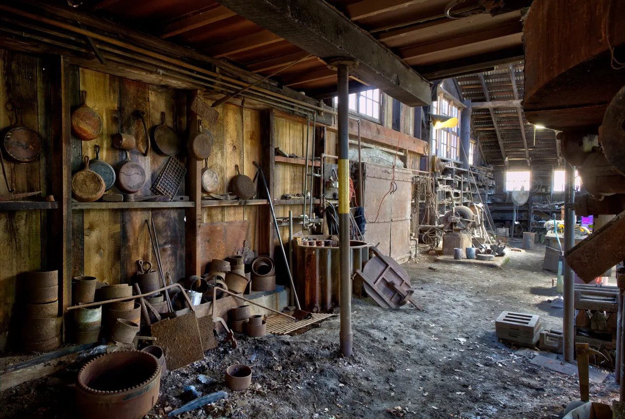 Knight Foundry, Sutter Creek, California | photograph by Ed Asmus