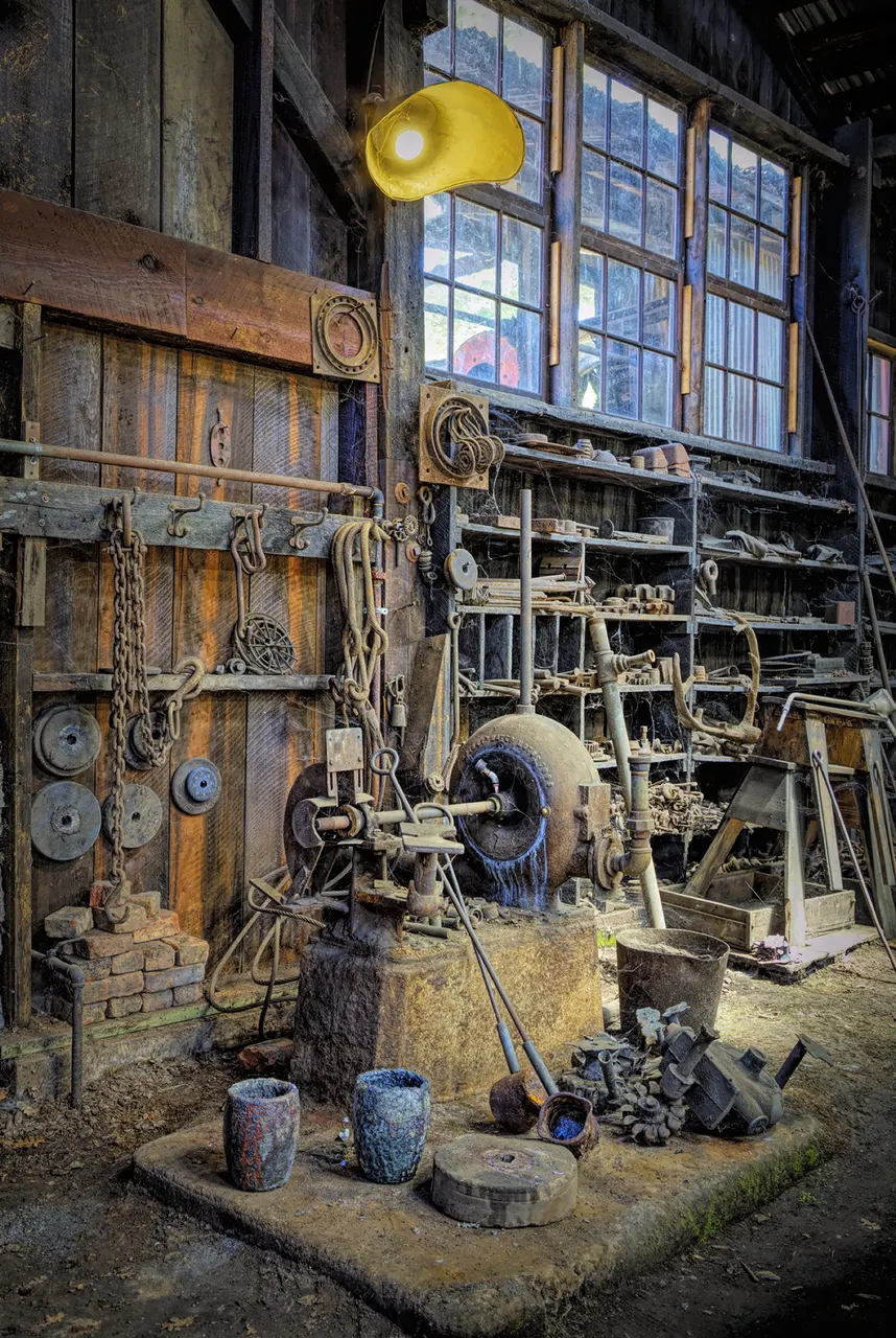 Knight Foundry, Sutter Creek, California | photograph by Ed Asmus