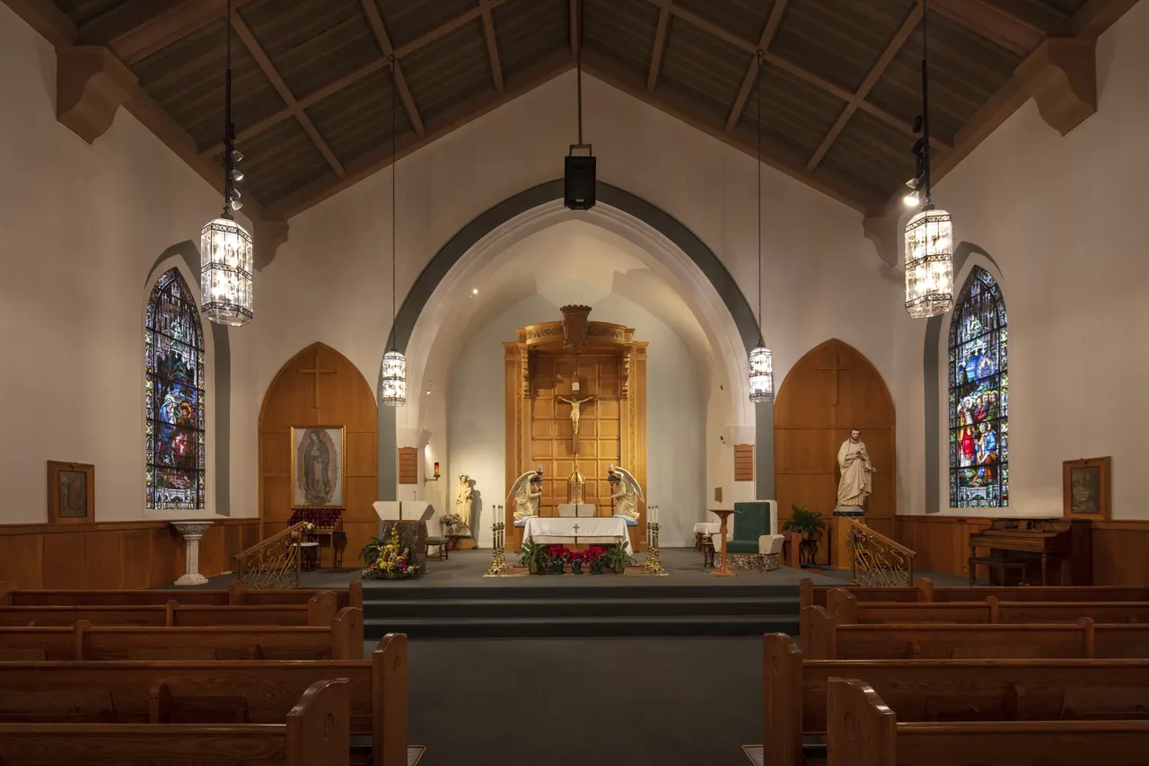 St. Joseph Catholic Church, Marysville, CA | photograph by Ed Asmus