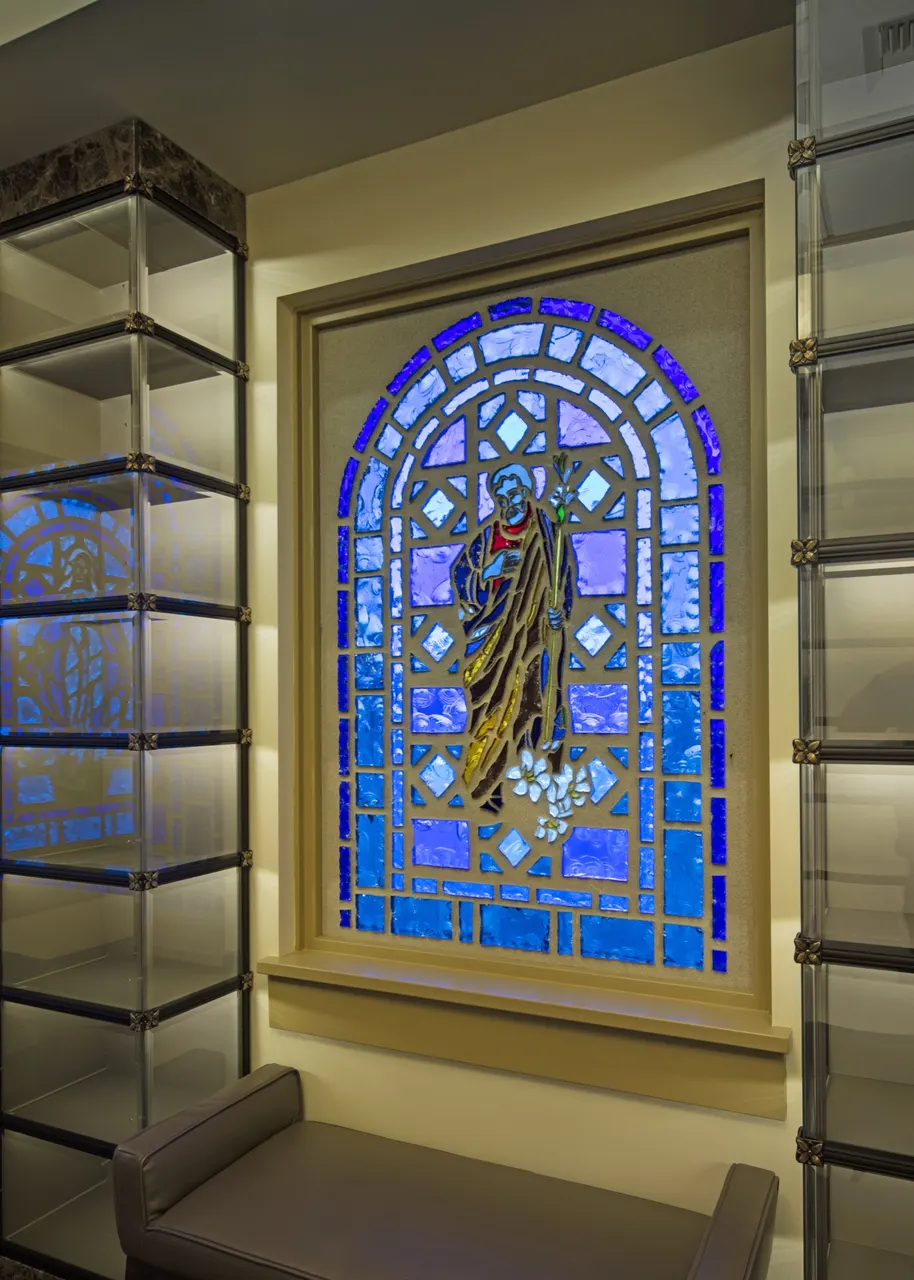 St. Mary's Catholic Funeral Center, Sacramento, CA | photograph by Ed Asmus