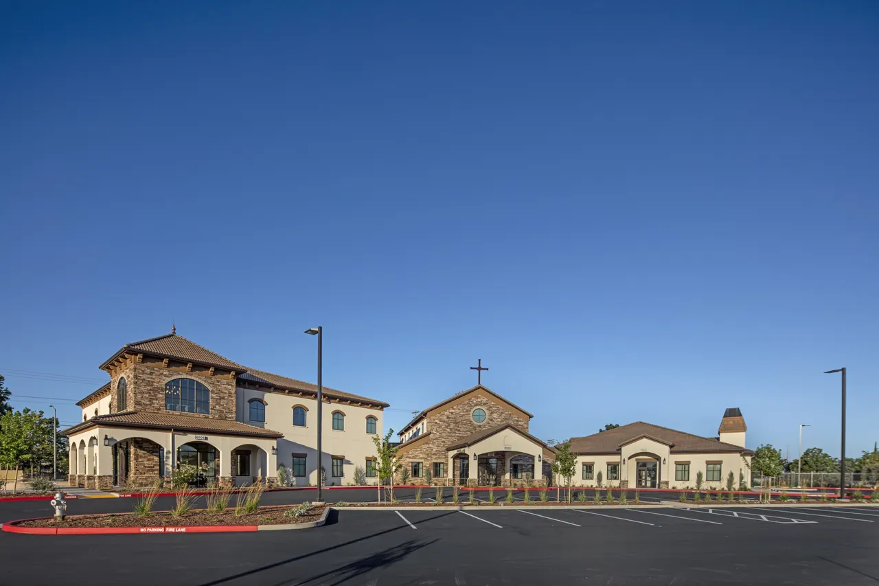 St. Mary's Catholic Funeral Center, Sacramento, CA | photograph by Ed Asmus