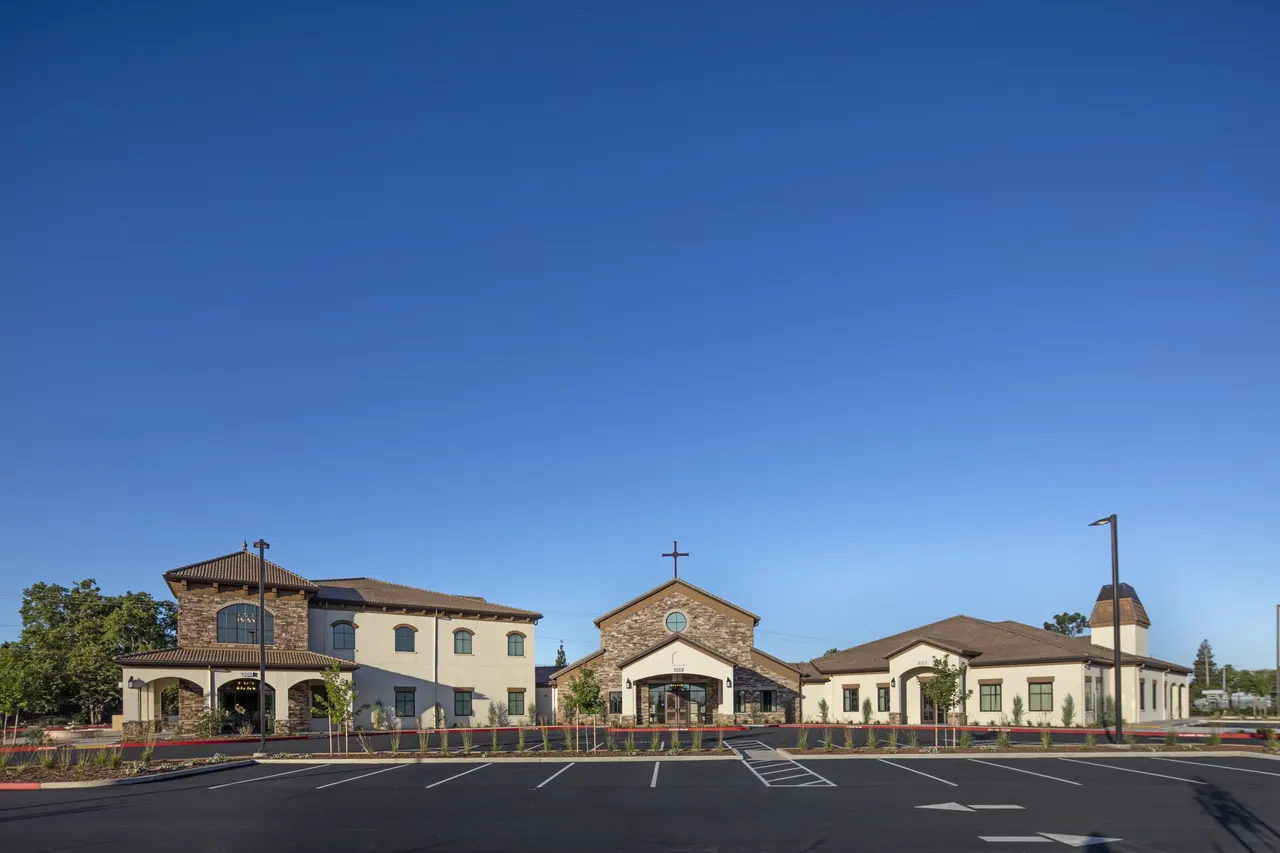 St. Mary's Catholic Funeral Center, Sacramento, CA | photograph by Ed Asmus
