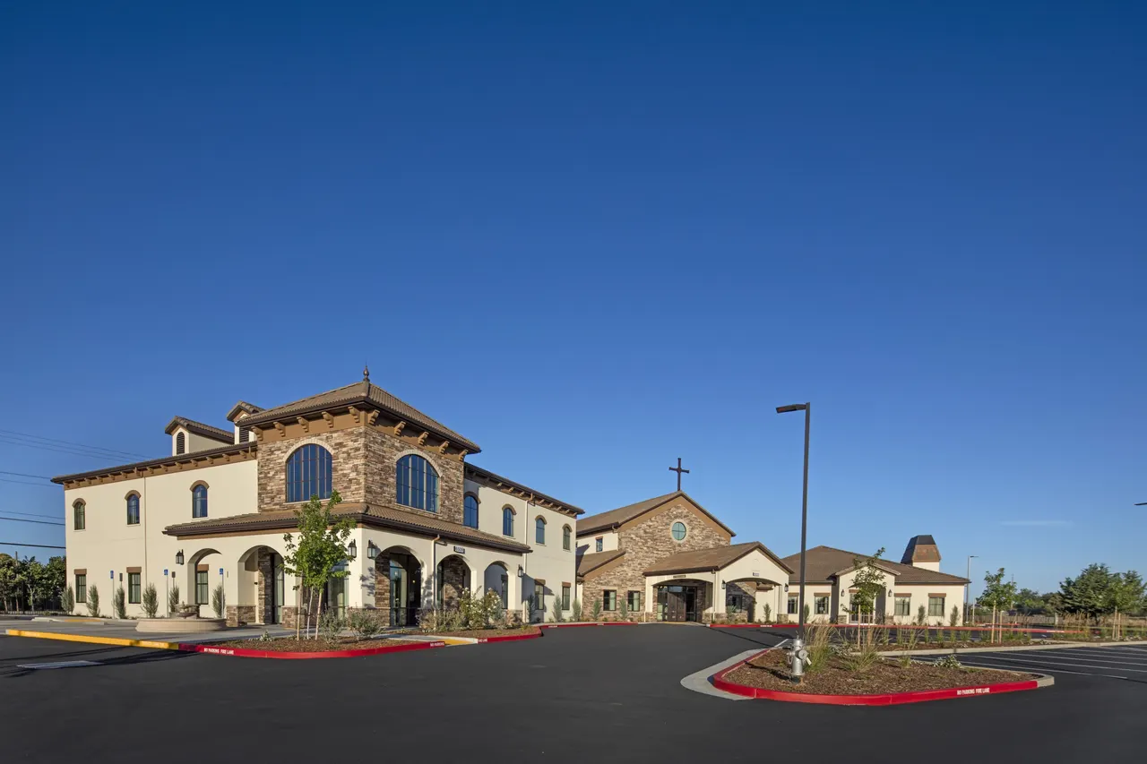 St. Mary's Catholic Funeral Center, Sacramento, CA | photograph by Ed Asmus